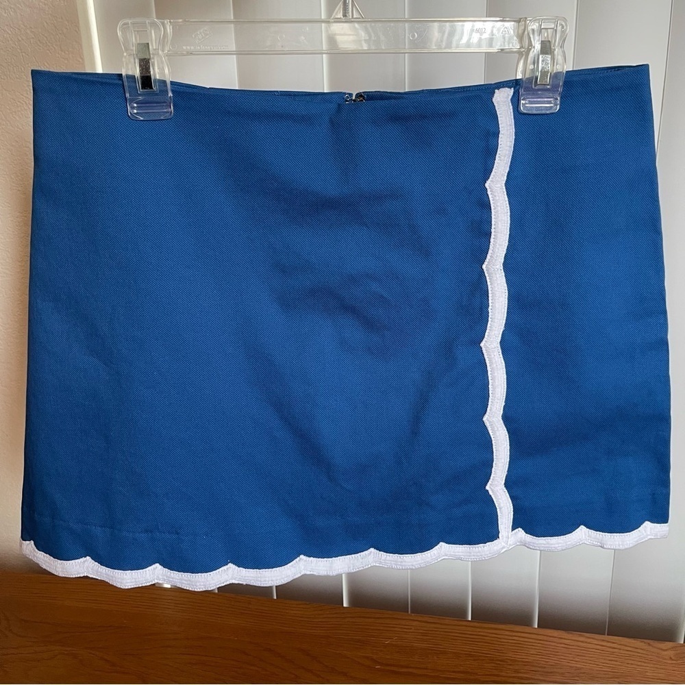 Lilly Pulitzer Michelina Mini Skort Barton Blue Size 12 - Picture 1 of 10